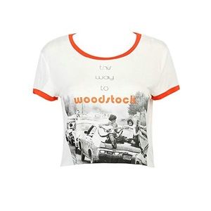 Somedays Lovin Woodstock Crop Tee